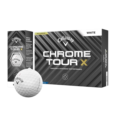 Personalized Callaway Chrome Tour X Golf Balls | 1 Dozen with Logo