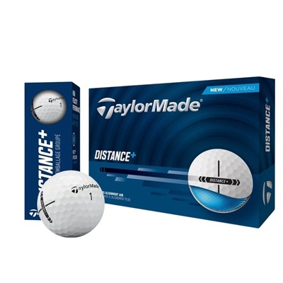 Personalized TaylorMade Distance+ Golf Balls | 12 Pack with Imprint