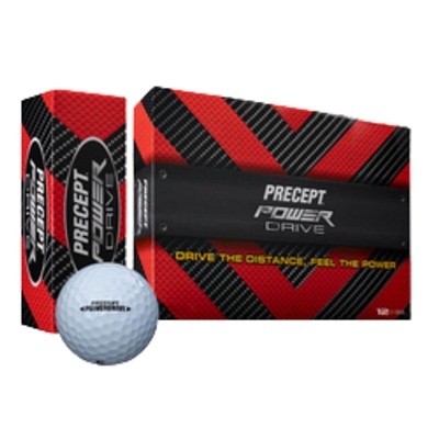 Custom Precept Power Drive Golf Balls | Bulk Pack (12 Balls)