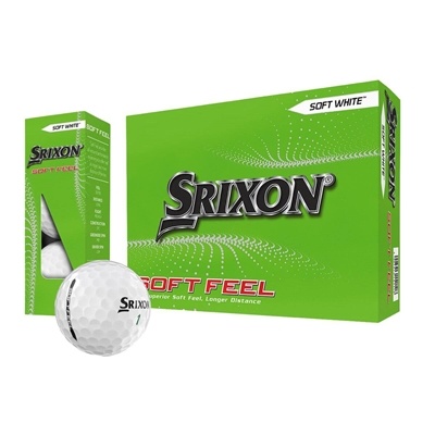 Custom Srixon Soft Feel Golf Balls | Soft Feel & Maximum Distance | 12 Pack