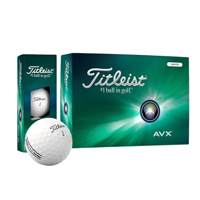 Custom Titleist AVX Golf Balls | 1 Dozen | Soft, Low Flight & Custom Imprint Available