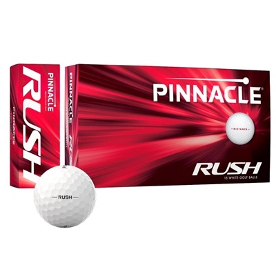Pinnacle Rush Golf Balls | High-Energy Core & Maximum Distance | Pack of 15