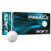 Personalized Pinnacle Soft Golf Balls | Soft Feel & Low Spin | Pack of 15