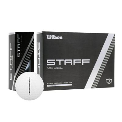 Customized Wilson Staff Model Golf Balls - 1 Dozen | Premium 4-Piece Urethane