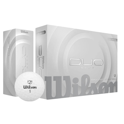 Custom Wilson Duo Soft Golf Balls - 1 Dozen | Soft Feel & Long Distance
