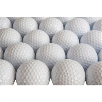 Custom White Bulk Value Golf Balls | 12 Pack with Full Color Imprint