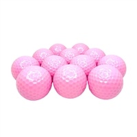 Personalized Light Pink Golf Balls | Bulk Pack (12 Balls)