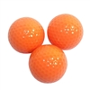 Orange Personalized Golf Balls | Bulk Pack (12 Balls)