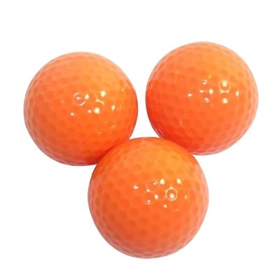 Orange Personalized Golf Balls | Bulk Pack (12 Balls)