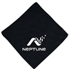 Customizable 16" x 16" Microfiber Golf Towel | High-Quality Black Towel