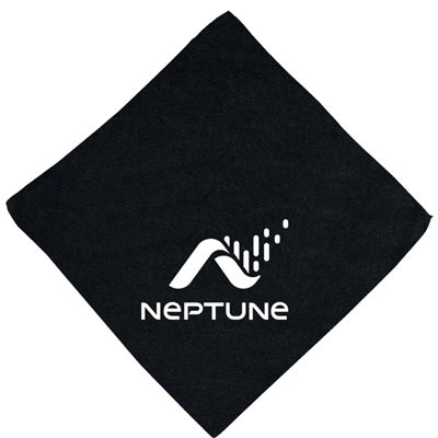 Customizable 16" x 16" Microfiber Golf Towel | High-Quality Black Towel