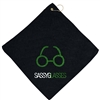 Personalized 16" x 16" Microfiber Colored Golf Towel with Hook & Grommet