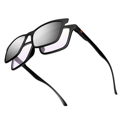 Blue Light Glasses for Schools & Events | Duo Frame with Snap Lens with Custom Silk Screen Imprint