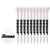 10 Performance Tees 2-3/4" with 1 Ball Marker | Durable Golf Tees for Custom Branding