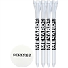 Custom Flytee Golf Tees 3-1/4" with 1 Ball Marker - Pack of 4 | Durable & Performance-Boosting