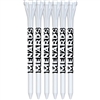 Flytee Golf Tees 2-3/4" | Pack of 6 | Durable, Customizable Performance Tees
