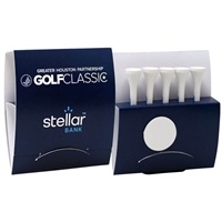 Matchbook 5-Tee Holder with Ball Marker | Custom Golf Tees for Promotions
