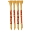 Personalized Wood Golf Tees 2 3/4" | Custom One-Color Imprint | Multiple Colors Available