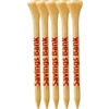 5 Pack Wood Golf Tees | Strong & Durable | One-Color Imprint Included
