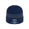 Thin Striped Knit Cap with Cuff | Custom Embroidery | Promotional Knit Caps