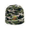 Vintage Tiger Camouflage Knit Beanie | Custom Embroidery | Promotional Beanies