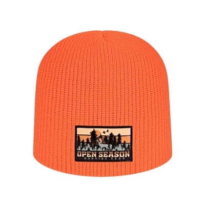 Ribbed Knit Beanie | Custom Embroidery for Winter Promotions | 100% Acrylic Beanie