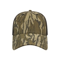 Camo Trucker Cap | Custom Embroidered | Mossy Oak Hat