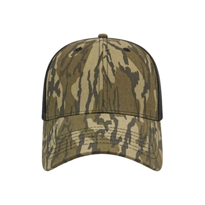 Camo Trucker Cap | Custom Embroidered | Mossy Oak Hat