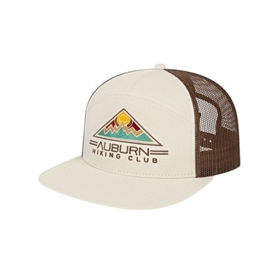 7 Panel Trucker Cap | Custom Embroidered Snap back Hat