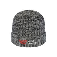 Custom Sustainable Cuffed Knit Cap | Polylana Fiber | Embroidery Available