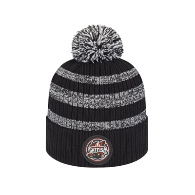 Heavy Ribbed Knit Cap with Cuff | Custom Embroidery Available | Winter Beanie