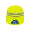Reflective Knit Cap with Cuff | Custom Embroidered Beanies | Promotional Hats
