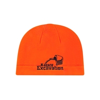 Fleece Beanie | Custom Embroidered | 100% Poly Microfleece