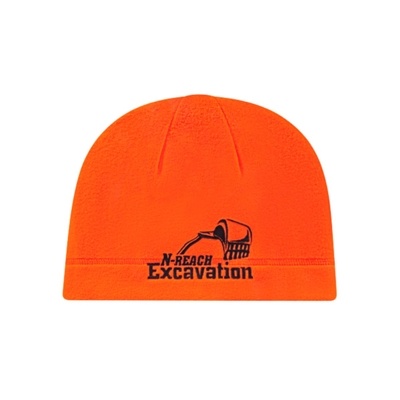 Fleece Beanie | Custom Embroidered | 100% Poly Microfleece