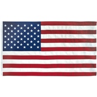 US Outdoor Flag Nylon with Pole Hem 3' x 5' | Made in USA
