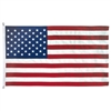 Extra-Large Polyester U.S. Flag 10x15 | Rope & Thimble | Made in USA