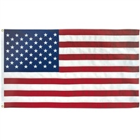 Heavy-Duty Polyester U.S. Flag 6x10 | Header & Grommets | Made in USA