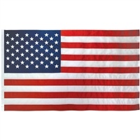 Extra-Large Polyester U.S. Flag 8x12 | Rope & Thimble | Made in USA