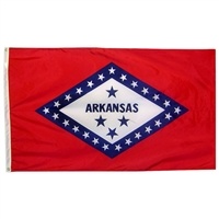 Arkansas State Flag 5' x 8' | Nylon with Header & Grommets