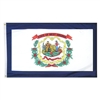 West Virginia Nylon State Flag 2' x 3' | Outdoor/Indoor Flag with Header & Brass Grommets