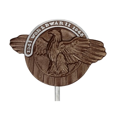 Aluminum World War II Memorial Marker â€“ Veteran Grave Tribute