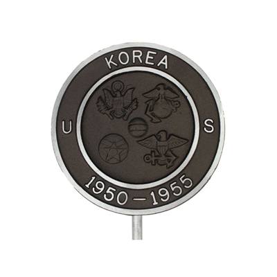Korean War Veteran Grave Marker â€“ Cast Aluminum Outdoor or Indoor Tribute