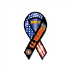 Semper-Fi U.S. Marines Ribbon Car Magnet â€“ 2-in-1 Patriotic Support