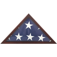 Trooper Cherry Memorial Flag Case | Fits 5x9.5 Burial Flags