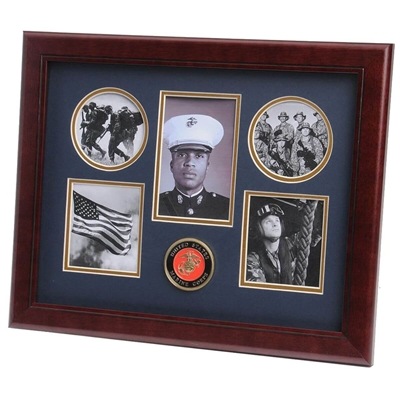 Marine Corps 5-Photo Collage Frame 11x14 | USMC Picture Frame