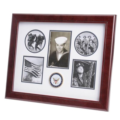 Navy 11x14 Collage Frame | U.S. Military Photo Display