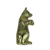 Gold Bear Ornament â€“ 5.5" Flagpole Topper for Ceremonies