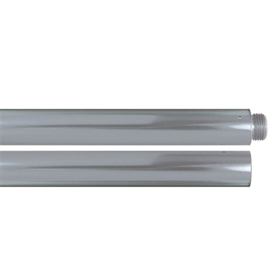 Silver Deluxe Indoor Flagpole â€“ 8 Foot Aluminum Two-Piece