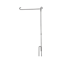 Metal Display Pole for Garden Flags 12" x 18"