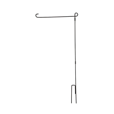 Metal Display Pole for Garden Flags 12" x 18"